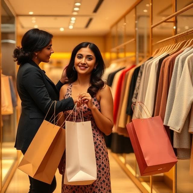 Personal Shopper Service at Stores — Take an expert personal stylist along with you for shopping
