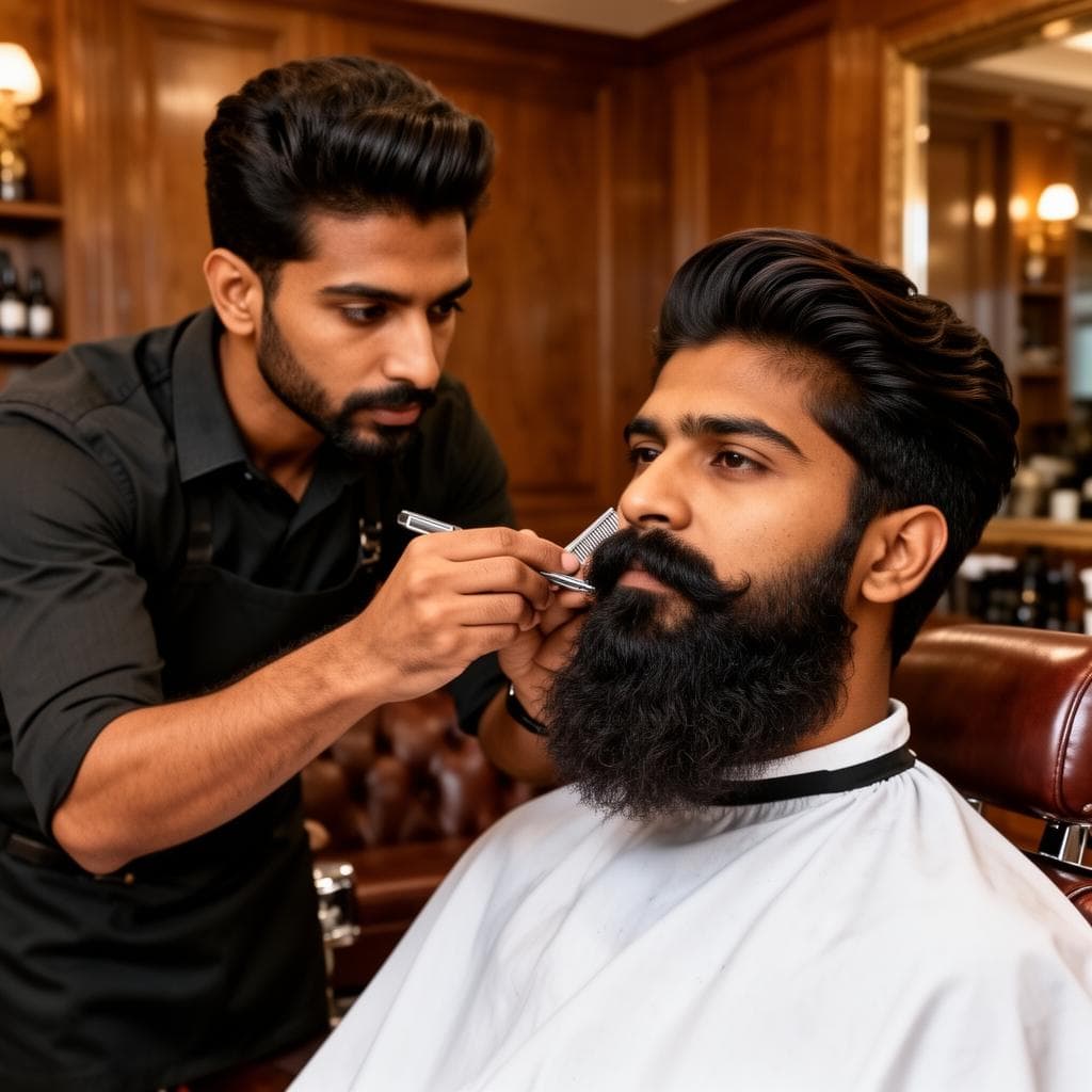 Beard Grooming Service in India — Professional beard grooming consultation find the perfect beard style for your face shape and build a maintenance routine that keeps it sharp. | StyleBuddy